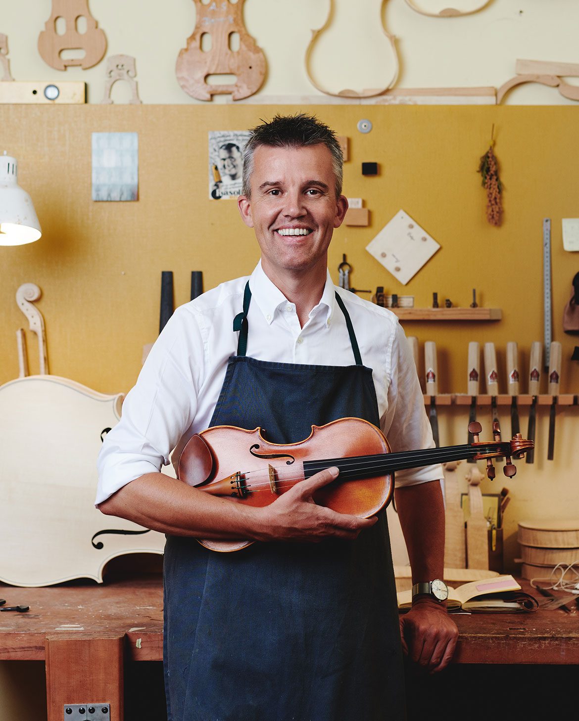 The Violin by Edgar Russ