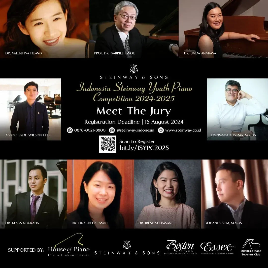 Indonesia Steinway Youth Piano Competition 2024-2025 – Meet the Jury