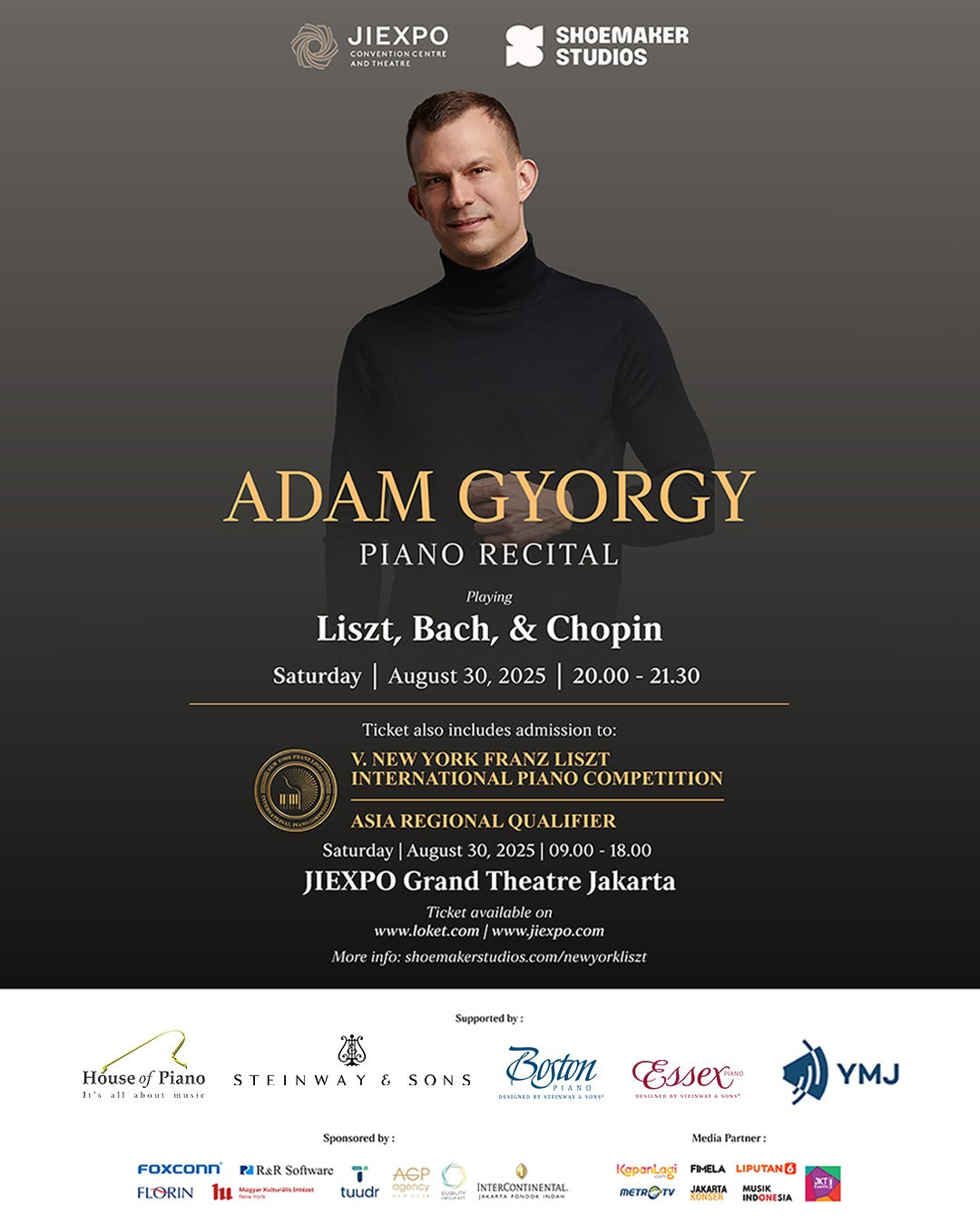Steinway Artist Adam Gyorgy Live in Jakarta