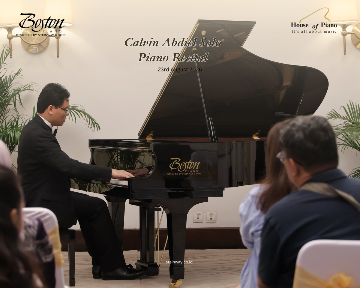 Calvin Abdiel Solo Piano Recital Inside the Concert