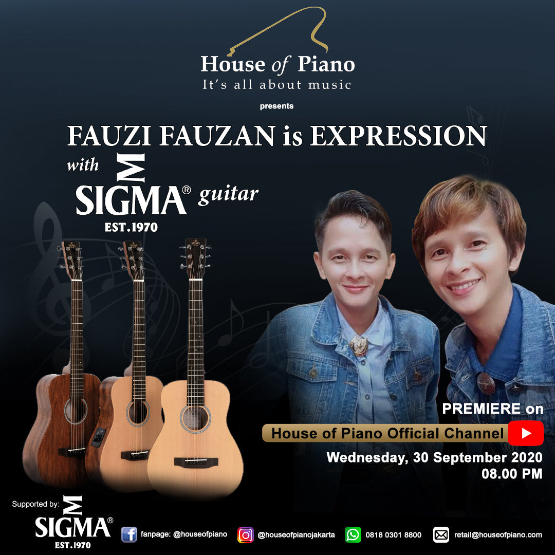 Fauzi Fauzan is Expression with Sigma Guitar