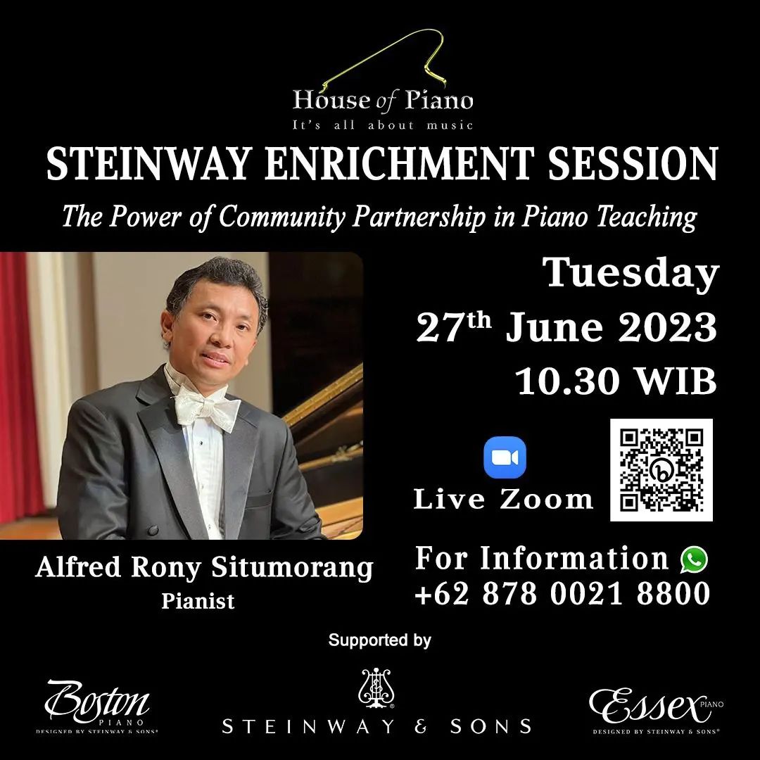 Steinway Enrichment Session with Alfred Rony Situmorang