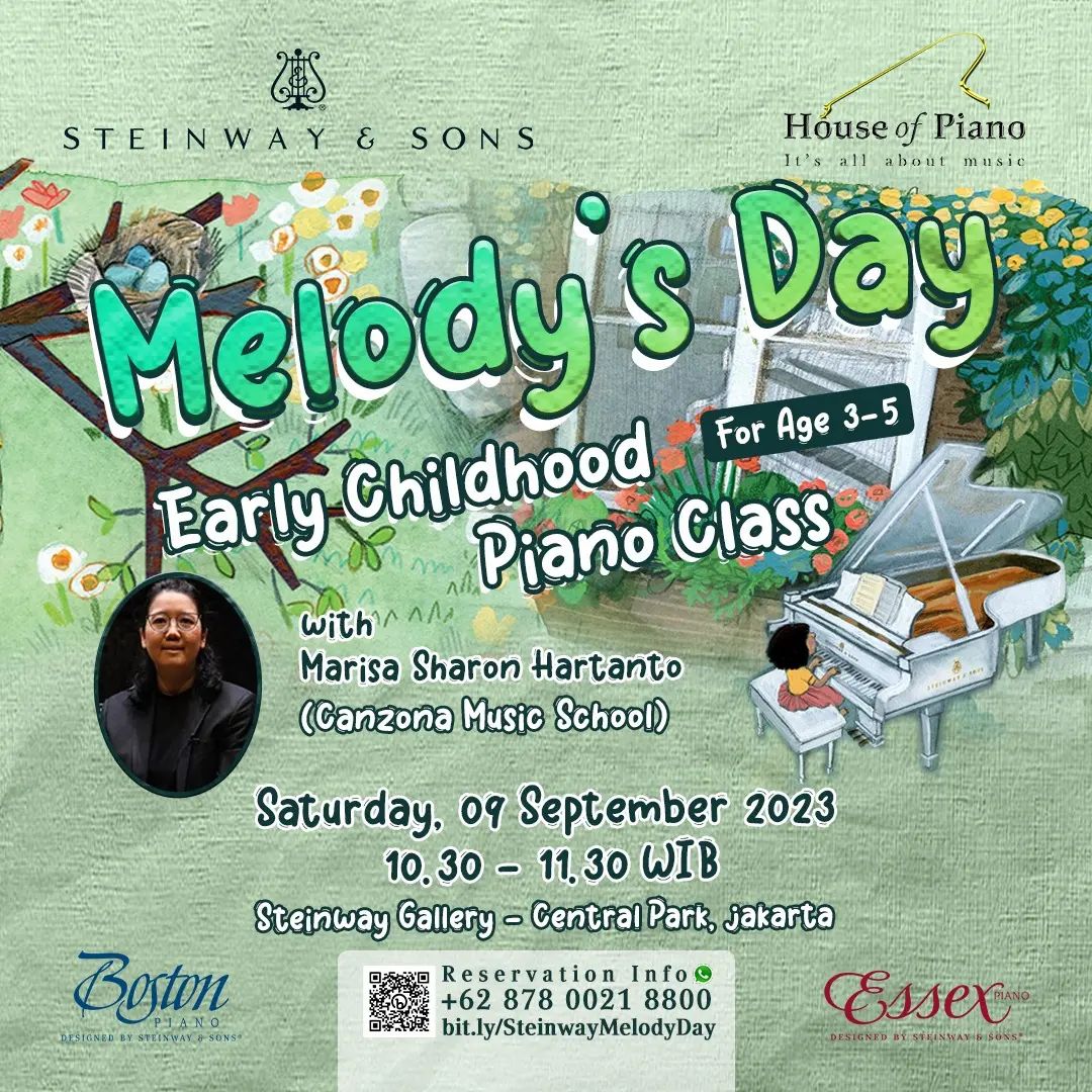 Melody’s Day: An Early Childhood Piano Class for Age 3–5 Years
