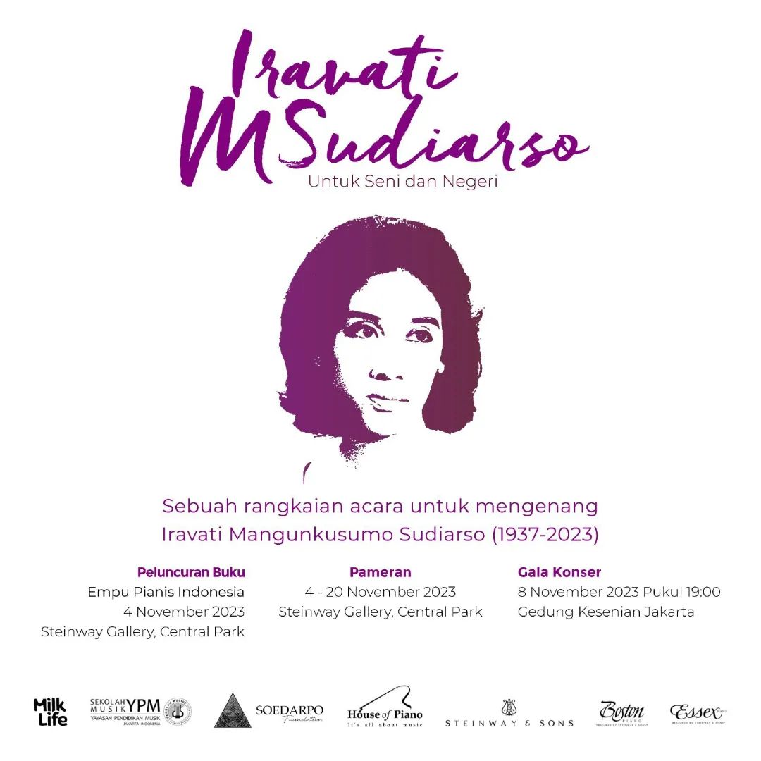 IRAVATI M SUDIARSO : UNTUK SENI DAN NEGERI