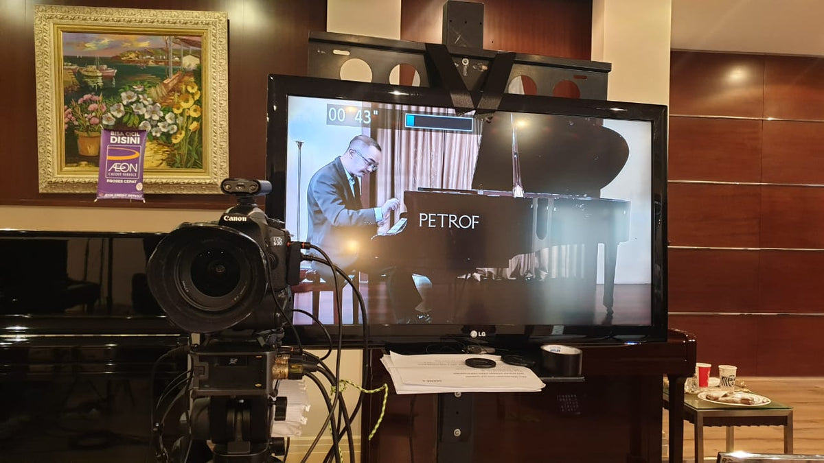 Video Shoot Petrof – Levi Piano Festival 2020