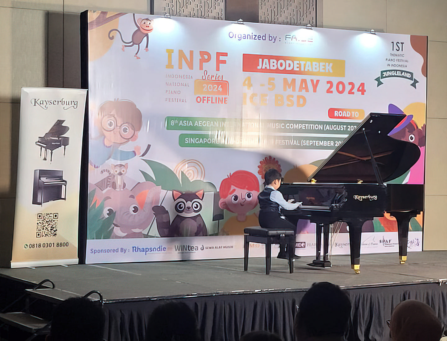 Stunning Performances on Kayserburg and Pearl River Pianos