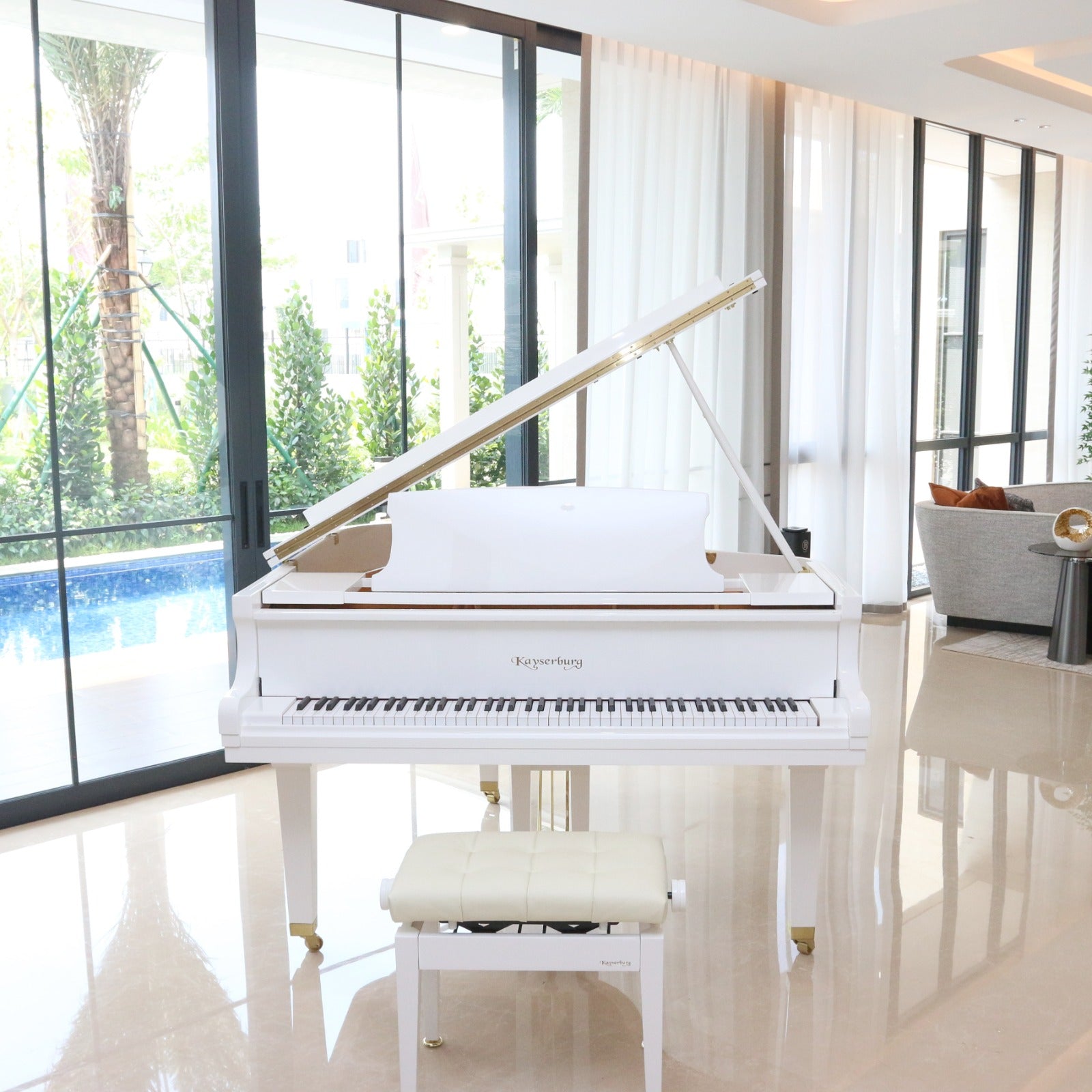 Perfect Combination with the Kayserburg GH160C White Polish