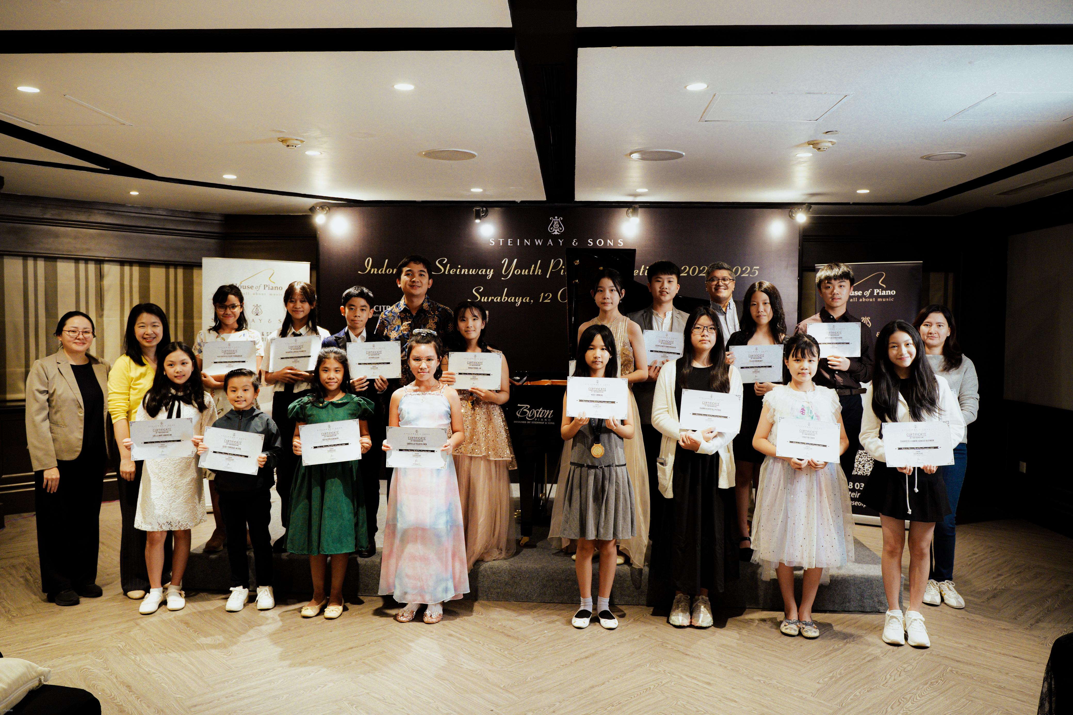 Indonesia Steinway Youth Piano Competition Semifinal in Surabaya 2024