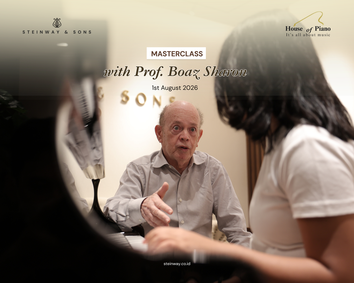 An Inspiring Afternoon with Boaz Sharon Steinway Masterclass 2026