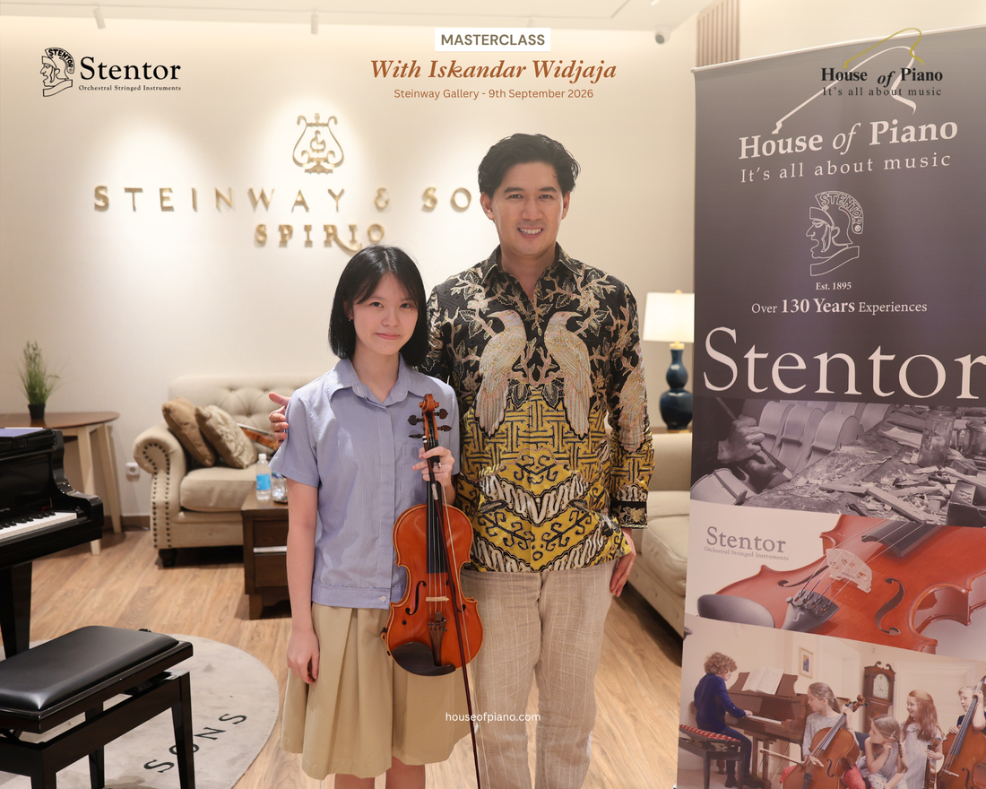 Violin Masterclass with Iskandar Widjaja