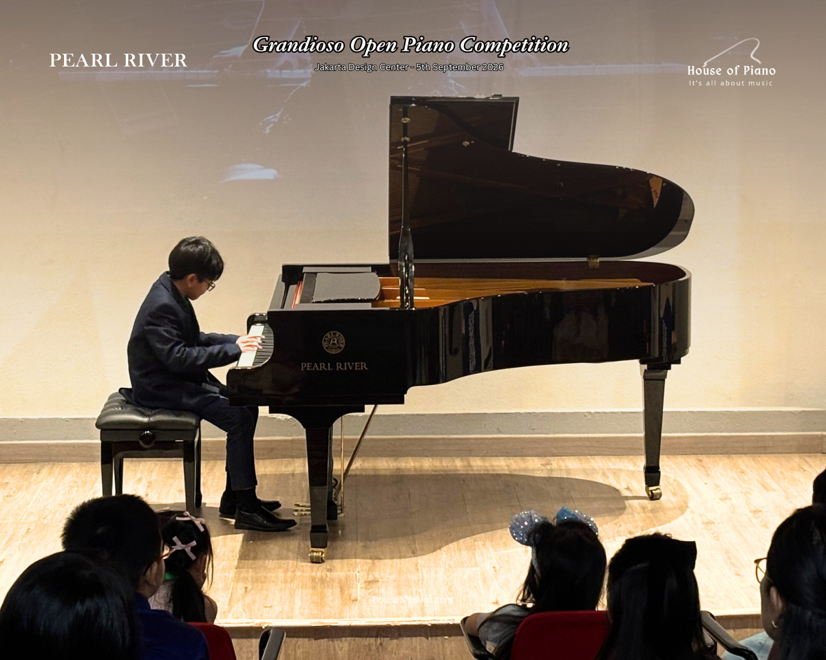 Grandioso Piano Open Competition With Pearl River G-188 Grand Piano