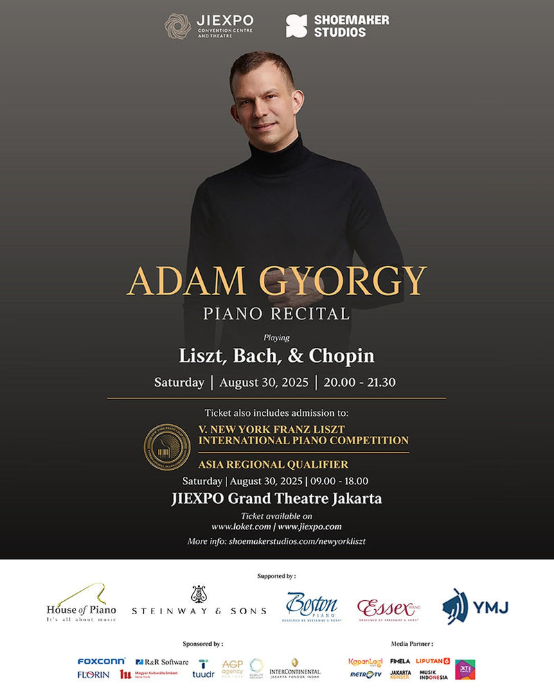 Steinway Artist Adam Gyorgy Live in Jakarta