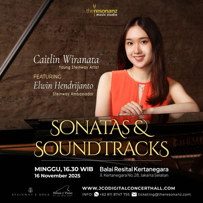 Sonatas & Soundtracks (Caitlin Wiranata, Young Steinway Artist)
