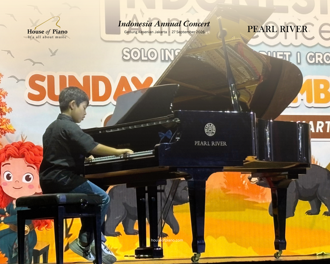 Indonesia Annual Concert With Pearl River GP-188 Grand Piano