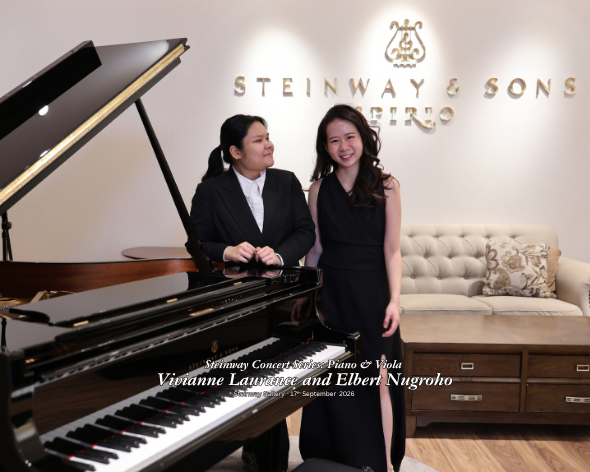 Steinway Concert Series: Piano & Viola "Vivianne Laurance and Elbert Nugroho"