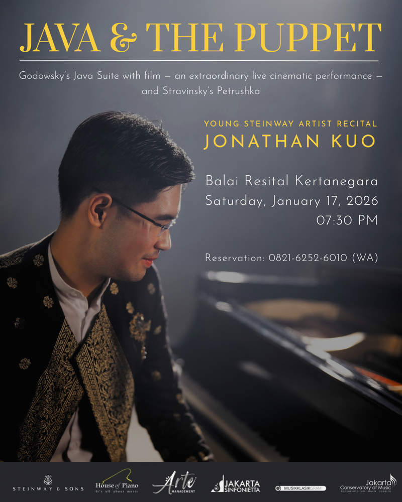 Jonathan Kuo Piano Recital Jakarta 2026 | Young Steinway Artist