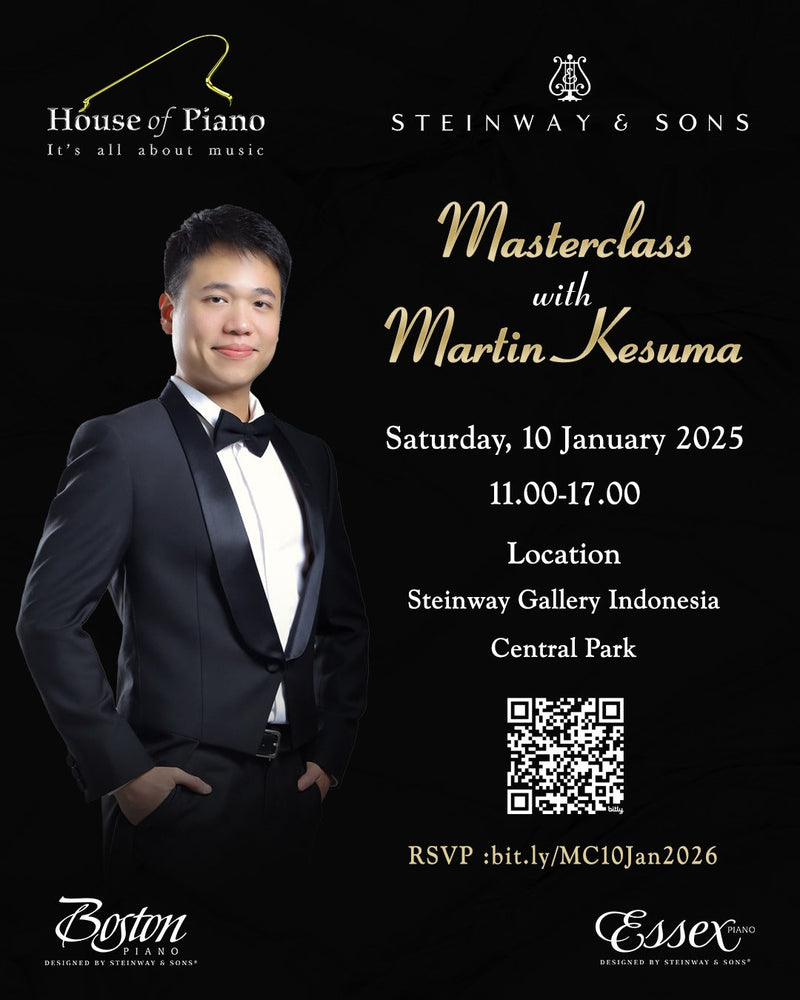 Piano Masterclass with Dr. Martin Kesuma