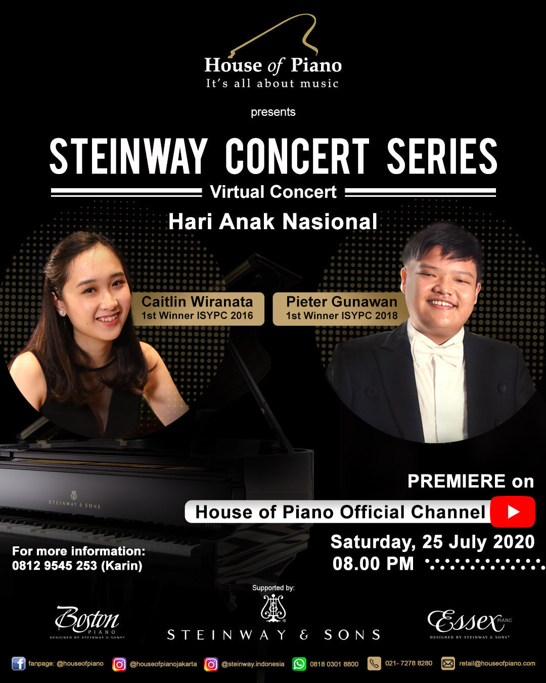 Steinway Concert Series – Hari Anak Nasional