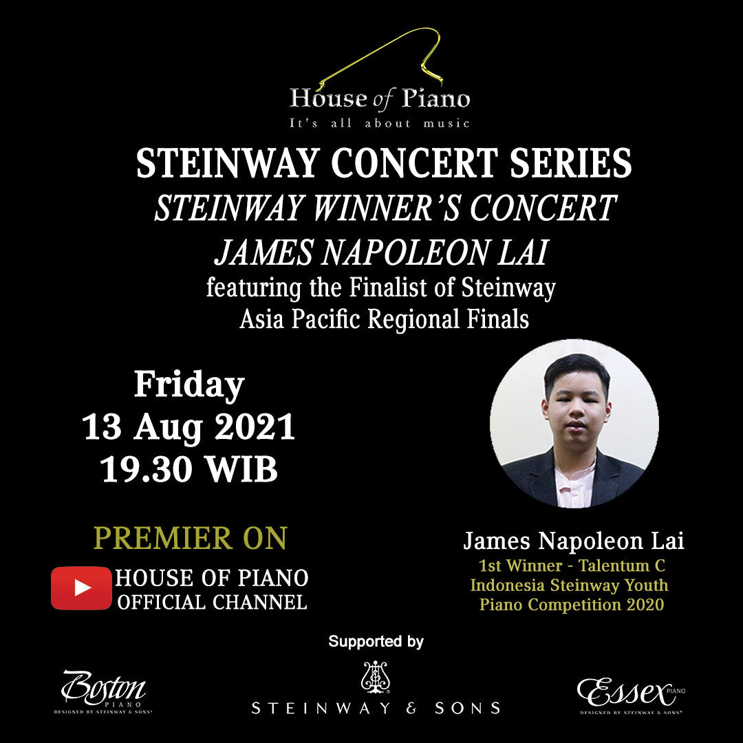 Steinway Concert Series Steinway Winner’s Concert James Napoleon Lai'