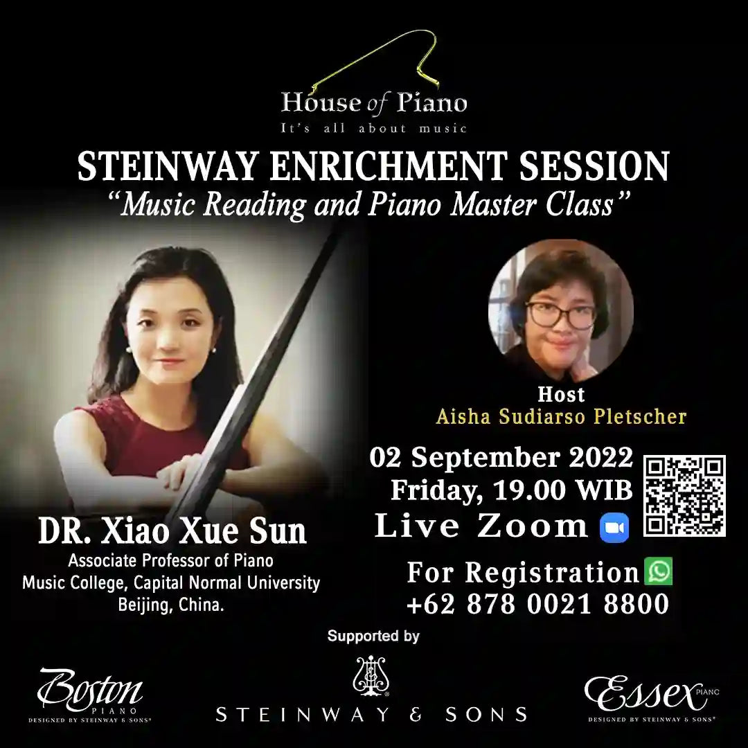 Steinway Enrichment Session with Dr. Xiao Xue Sun