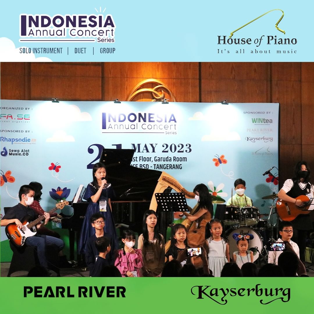 Pearl River and Kayserburg: The Official Piano Partner for Indonesia Annual Concert 2023
