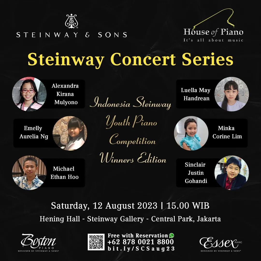 Steinway Concert Series: ISYPC Winners Concert Edition