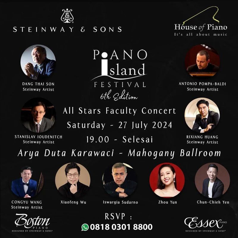 Piano Island Festival 6th Edition – All-Star Faculty Concert