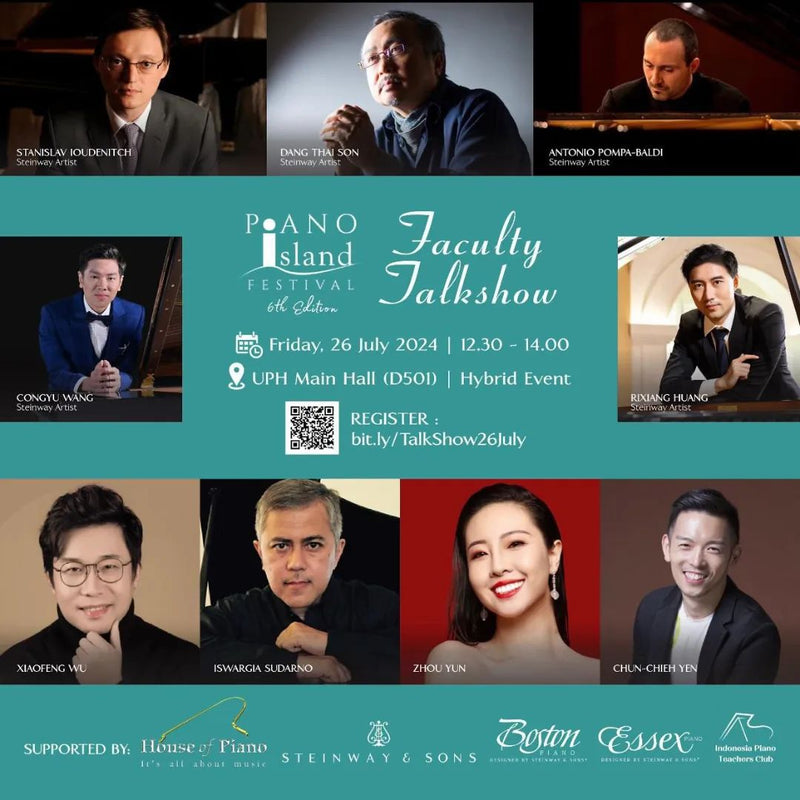 Faculty Talkshow Piano Island Festival
