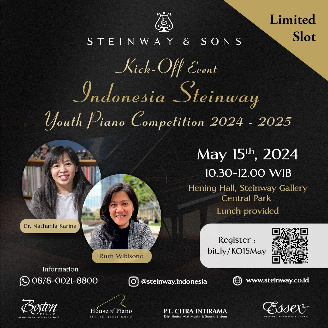 Kick-Off Event of the Indonesia Steinway Youth Piano Competition (ISYPC) 2024–2025