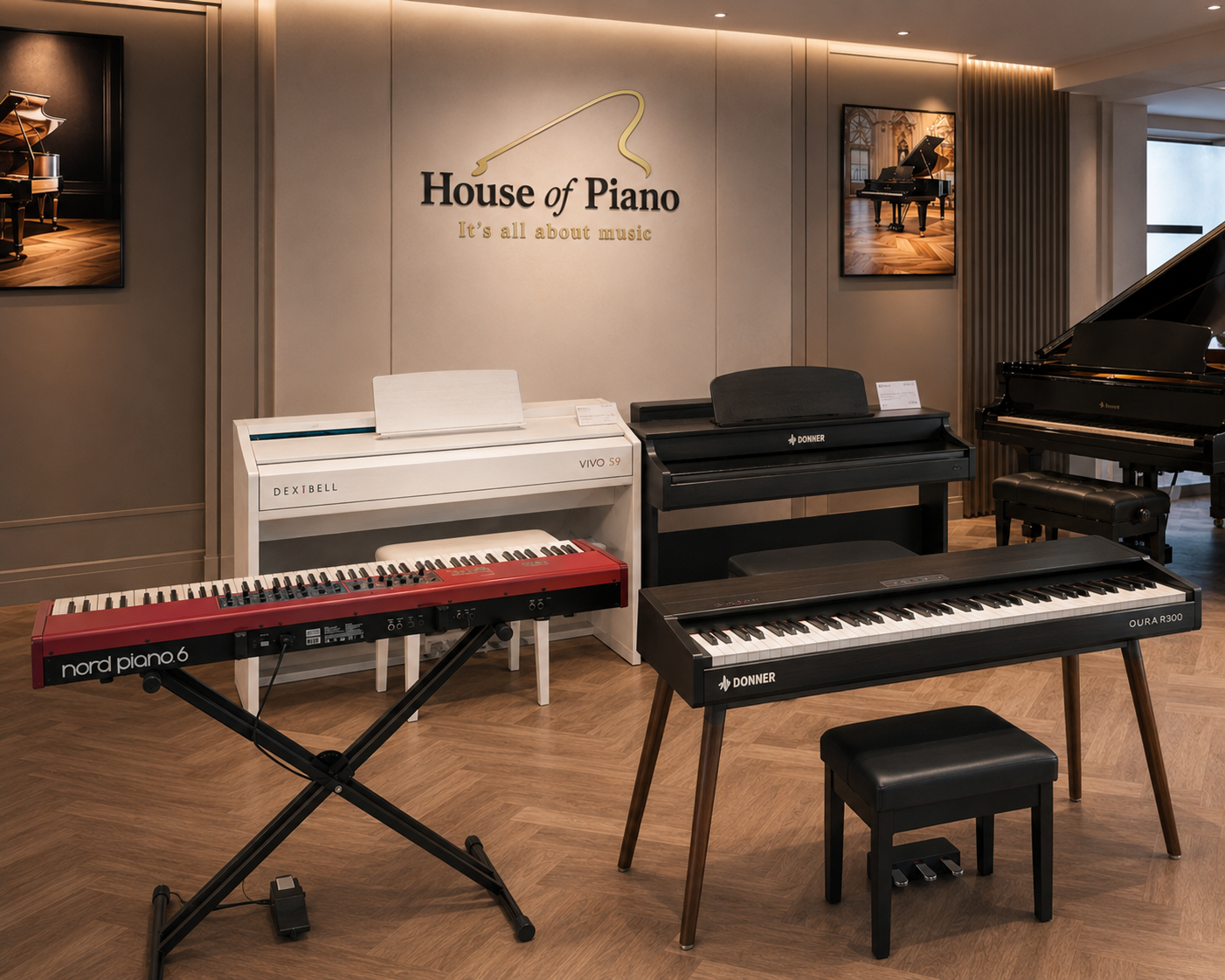 Digital Piano Nord, Dexibell, Donner, Alesis