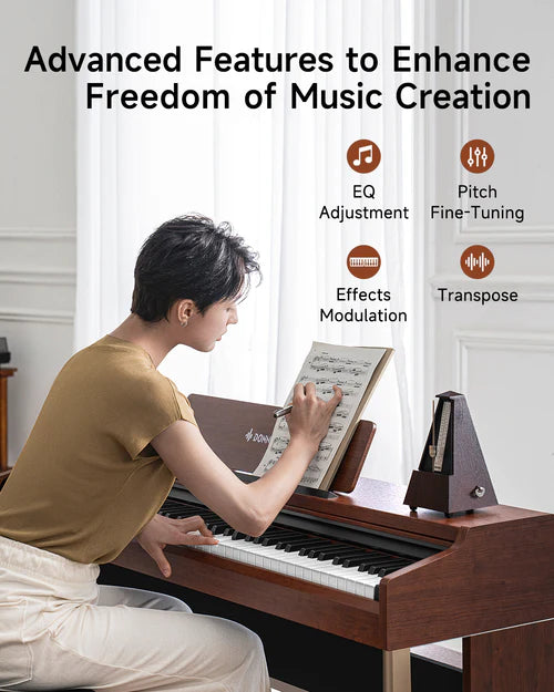 Donner DDP-200 PRO Wood 88-Keys Weighted