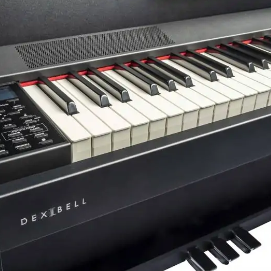 Dexibell Vivo H5 88 Hybrid Wood Keys | Digital Upright Piano