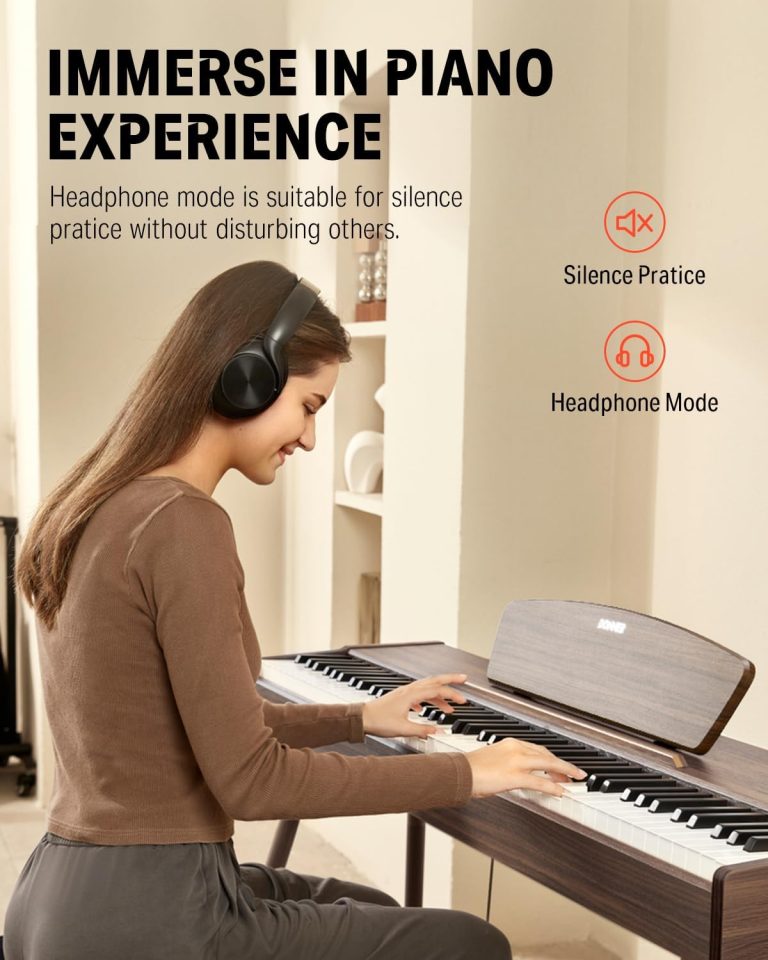 Donner DDP-80 Wooden 88-Keys Weighted - Walnut