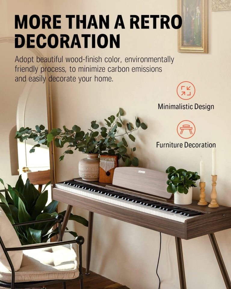 Donner DDP-80 Wooden 88-Keys Weighted - Walnut