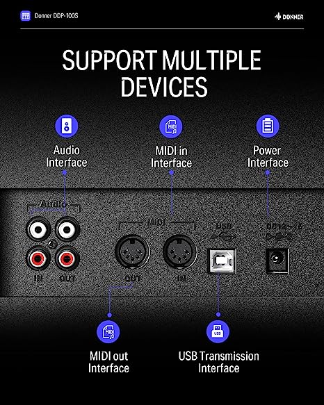 Donner DDP-400 88-Keys Wooden