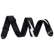 Guitar Strap GIBSON The Lightning Bolt Seatbelt, Black ASGS