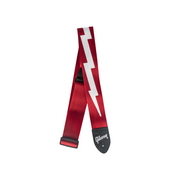 Guitar Strap GIBSON The Lightning Bolt Seatbelt, Red ASGSBL