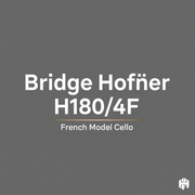 Bridge Hofner H180/4F (Minimal Order 24 Pcs)