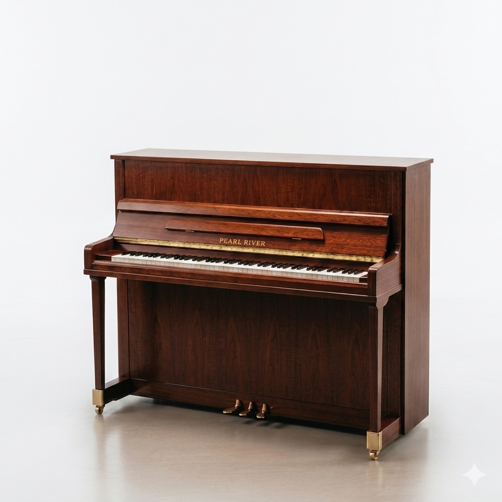 Pearl River UP121S Mahogany | Upright Piano
