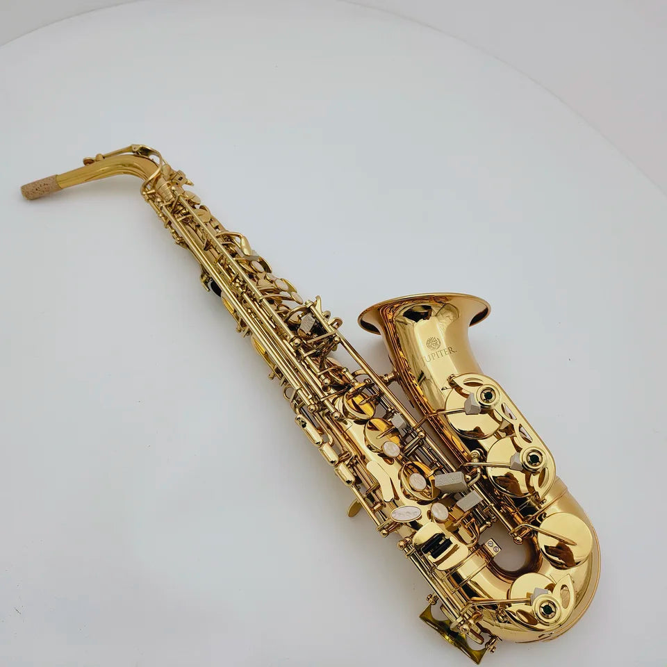 Bb Alto Saxophone Jupiter Gold Lacquer Plated - JAS-567GL