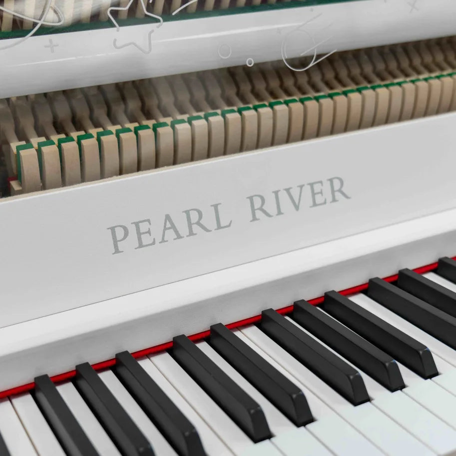 Pearl River UP95E White | Upright Piano