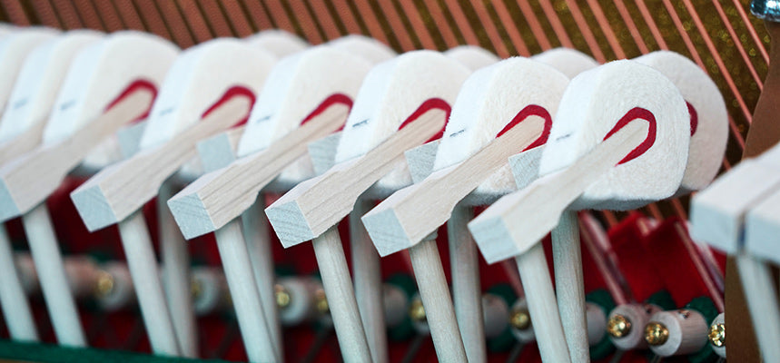 Pearl River UP100 Dark Green | Upright Piano