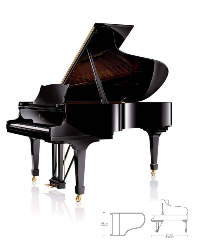 Steinway B-211 Ebony | Spirio-R | Grand Piano