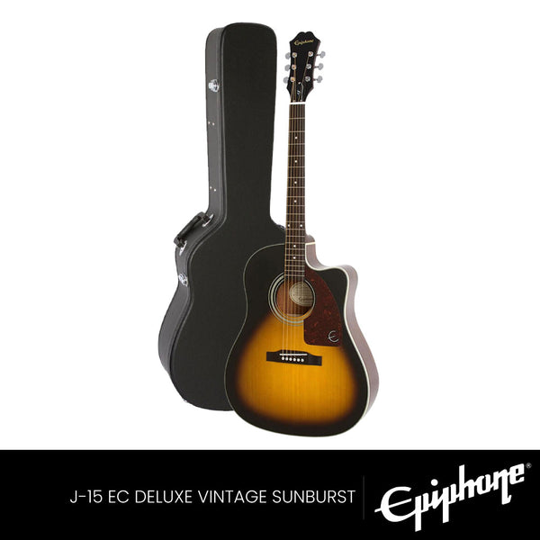 Epiphone J-15 EC Deluxe Fishman Presys-II Vintage - EE21VSCH1