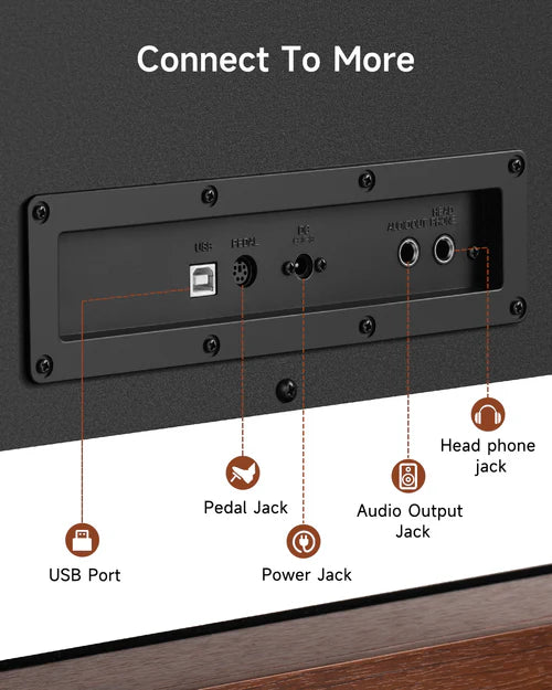 Donner DDP-200 PRO Wood 88-Keys Weighted