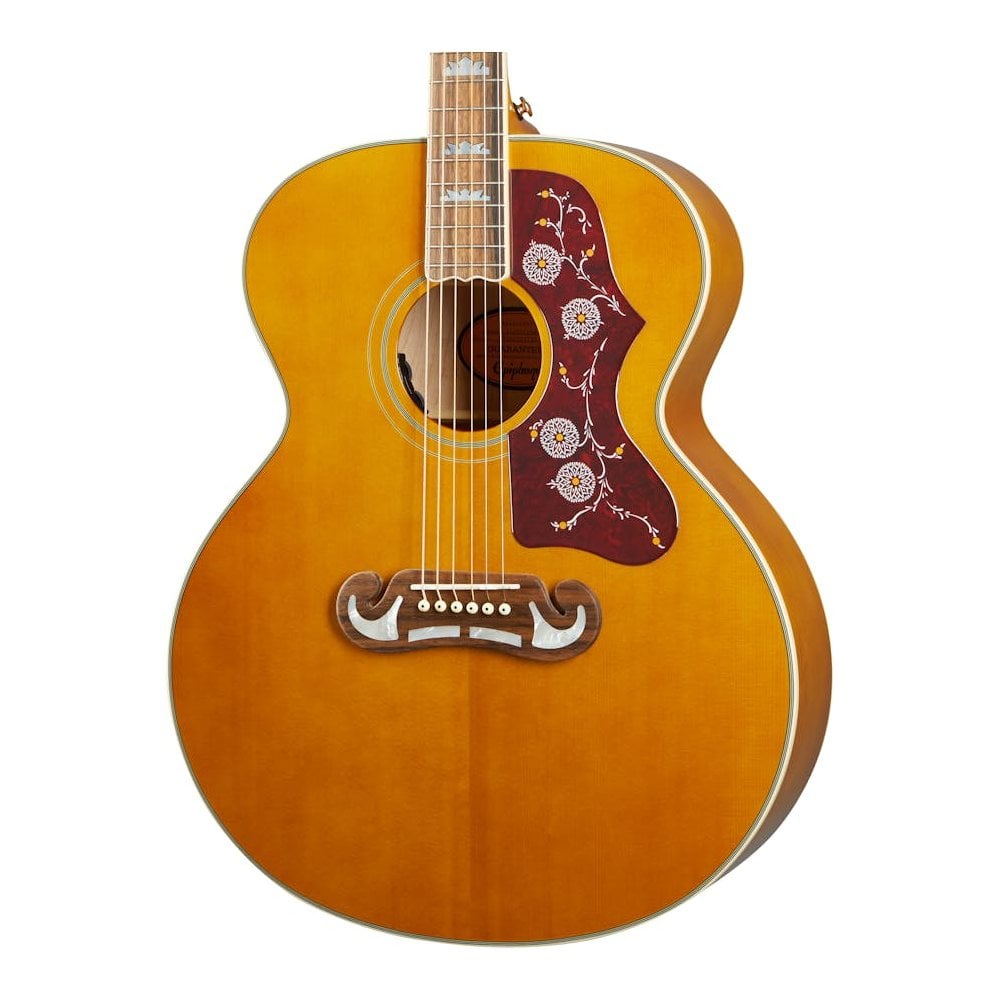 Epiphone J-200 All Wood Fishman Sonitone Aged Natural [IGMTJ200ANAGH1]