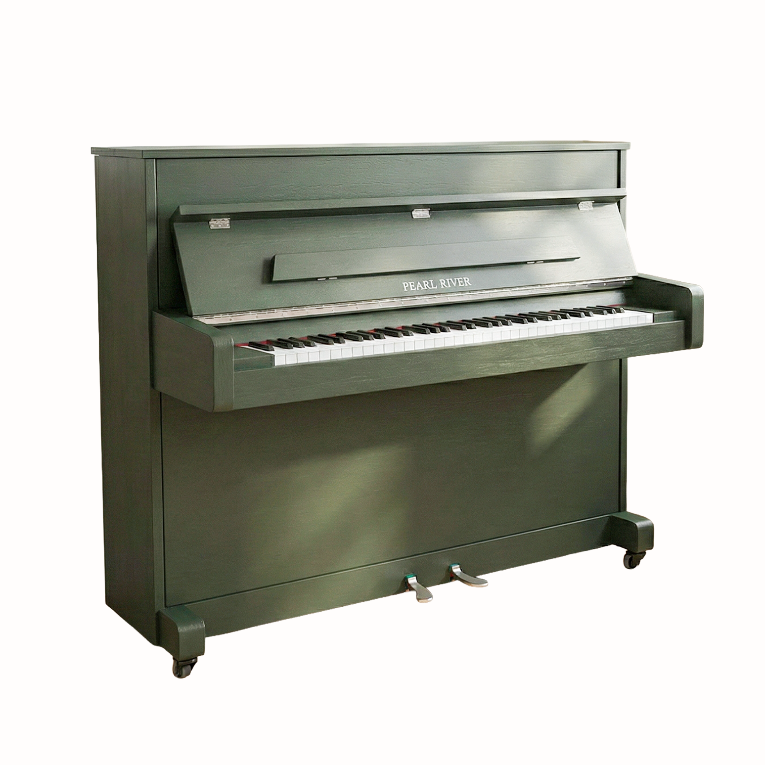Pearl River UP100 Dark Green | Upright Piano