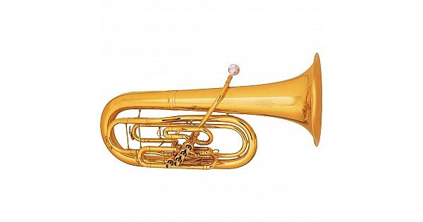 Baritone Horn King Artist 2266 Clear Lacqr Background Brass