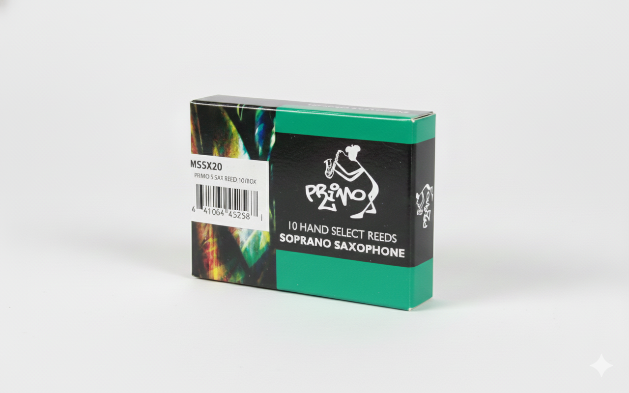 Soprano Saxophone Reed Primo MSSX20 Student #2, 10/Box [ MSSX20 ]