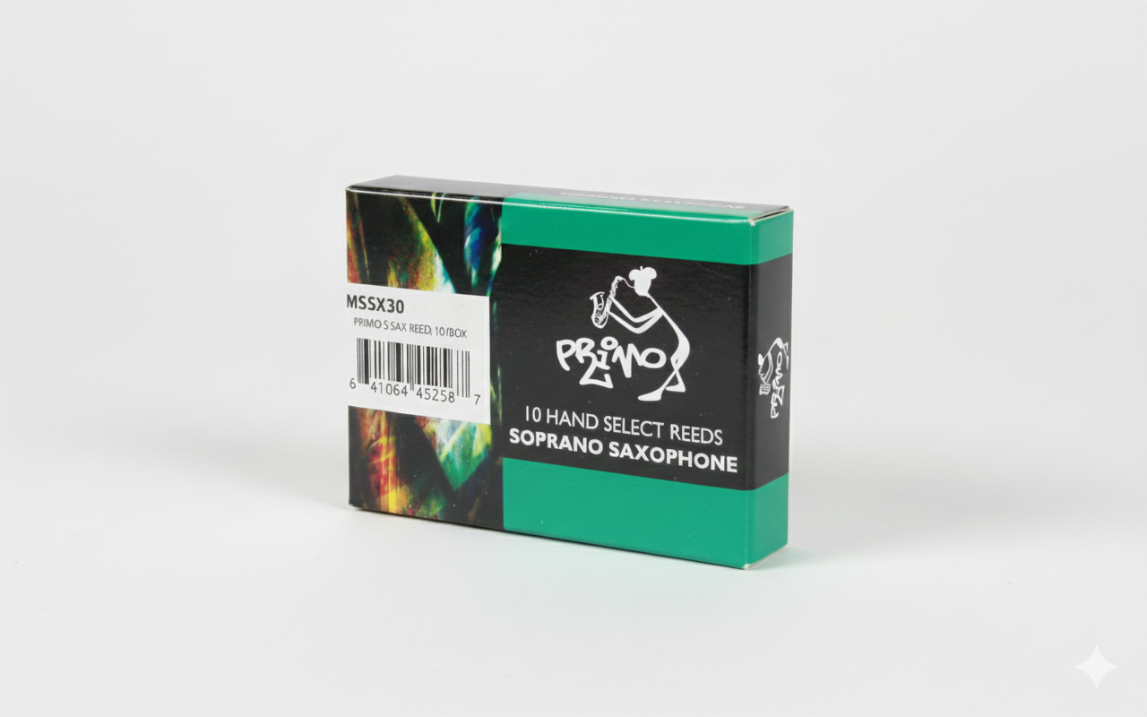Soprano Saxophone Reed Primo MSSX30 Student #3, 10/Box [ MSSX30 ]